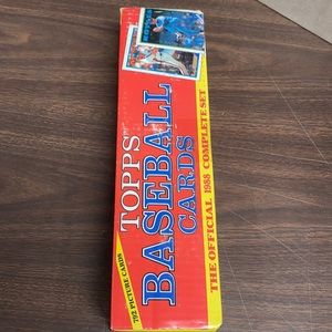 1988 Topps baseball factory complete set